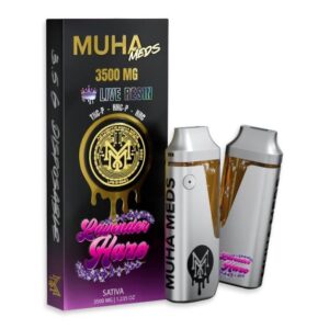 MUHA MEDS LAVENDER HAZE 3500 MG DISPOSABLE| SATIVA