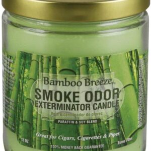 Smoke Odor Exterminator Candle- Bamboo breeze