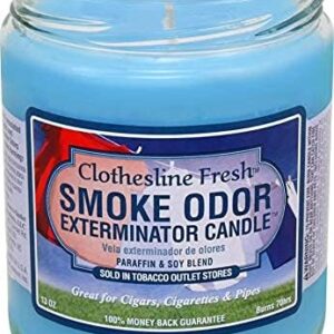 Smoke Odor Exterminator Candle – Clothesline fresh