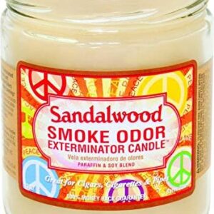 Smoke Odor Exterminator Candle – Sandalwood